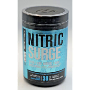 Nitric Surge Stim Free pre Workout Blue Raspberry